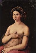 RAFFAELLO Sanzio Portrait of a Young Woman oil painting artist